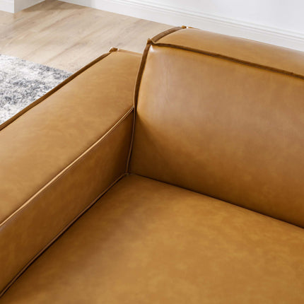 Modway EEI-4492 Restore Left-Arm Vegan Leather Sectional Sofa Chair Modway