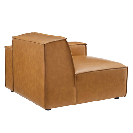 Modway EEI-4493 Restore Right-Arm Vegan Leather Sectional Sofa Chair Modway
