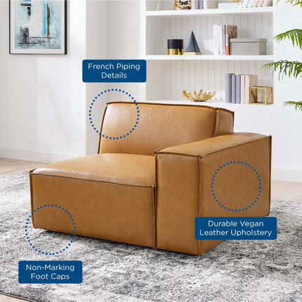 Modway EEI-4493 Restore Right-Arm Vegan Leather Sectional Sofa Chair Modway