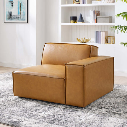Modway EEI-4493 Restore Right-Arm Vegan Leather Sectional Sofa Chair Modway