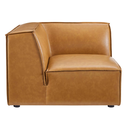 Modway EEI-4494 Restore Vegan Leather Sectional Sofa Corner Chair Modway