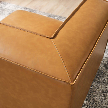 Modway EEI-4494 Restore Vegan Leather Sectional Sofa Corner Chair Modway