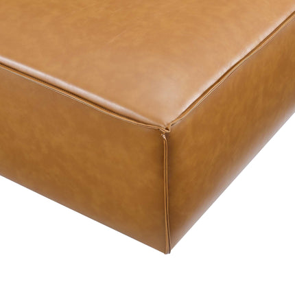 Modway EEI-4496 Restore Vegan Leather Ottoman Modway