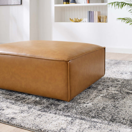 Modway EEI-4496 Restore Vegan Leather Ottoman Modway