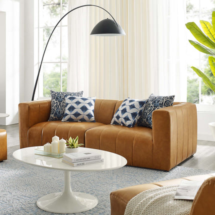 Modway EEI-4513 Bartlett 2-Piece Vegan Leather Loveseat Modway