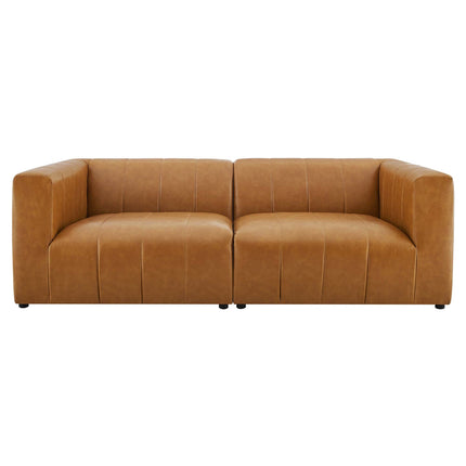 Modway EEI-4513 Bartlett 2-Piece Vegan Leather Loveseat Modway