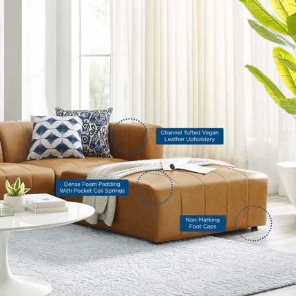 Modway EEI-4517 Bartlett 4-Piece Vegan Leather Sectional Sofa Modway