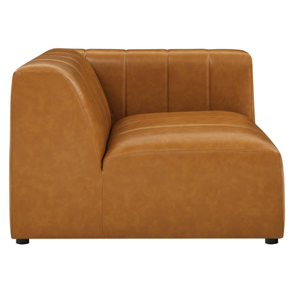 Modway EEI-4521 Bartlett 5-Piece Vegan Leather Sectional Sofa Modway