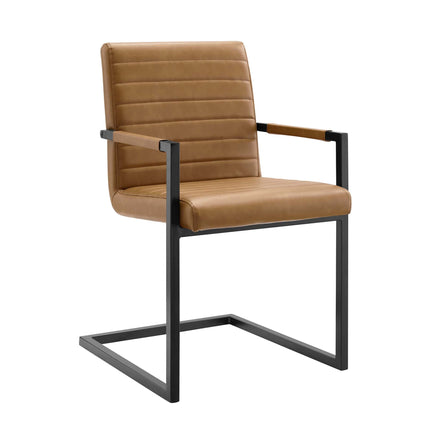 Modway EEI-4522 Savoy Vegan Leather Dining Chairs Set of 2 Modway