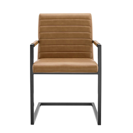 Modway EEI-4522 Savoy Vegan Leather Dining Chairs Set of 2 Modway