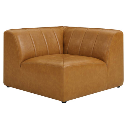 Modway EEI-4536 Bartlett 8-Piece Vegan Leather Sectional Sofa Modway