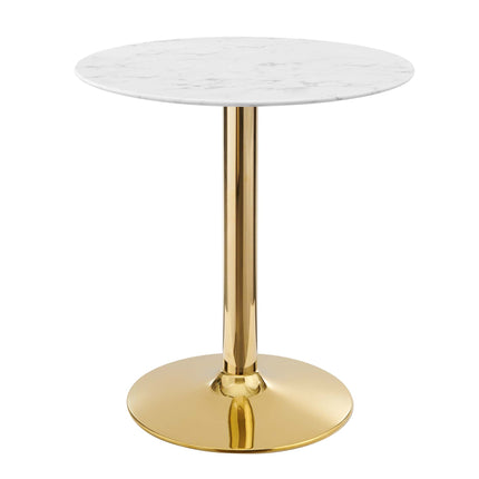 Modway EEI-4548 Verne 28" Artificial Marble Dining Table Modway