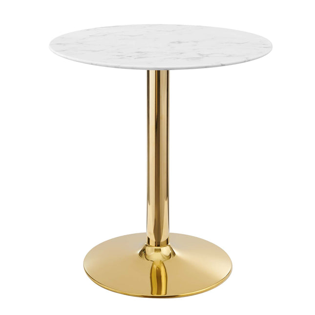Modway EEI-4548 Verne 28" Artificial Marble Dining Table Modway