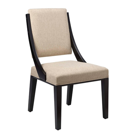 Modway EEI-4553 Cambridge Upholstered Fabric Dining Chairs Set of 2 Modway