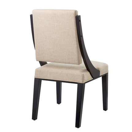 Modway EEI-4553 Cambridge Upholstered Fabric Dining Chairs Set of 2 Modway