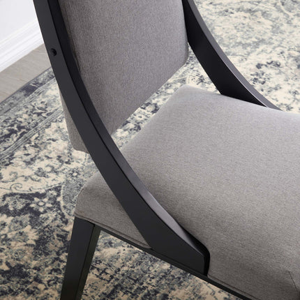 Modway EEI-4553 Cambridge Upholstered Fabric Dining Chairs Set of 2 Modway