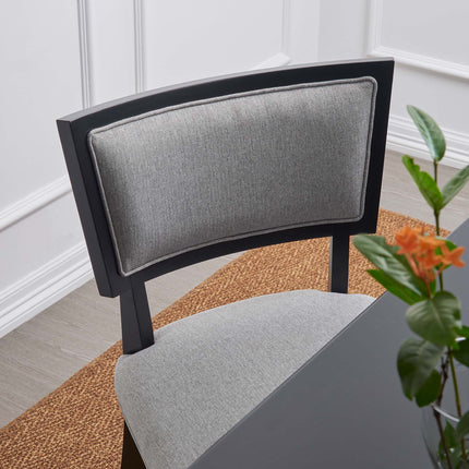 Modway EEI-4557 Pristine Upholstered Fabric Dining Chairs Set of 2 Modway