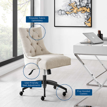 Modway EEI-4572 Regent Tufted Fabric Office Chair Modway
