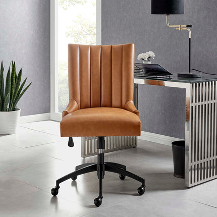 Modway EEI-4577 Empower Channel Tufted Vegan Leather Office Chair Modway