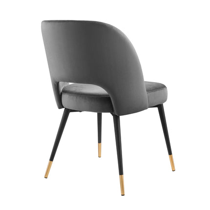 Modway EEI-4599 Rouse Performance Velvet Dining Side Chairs Set of 2 Modway
