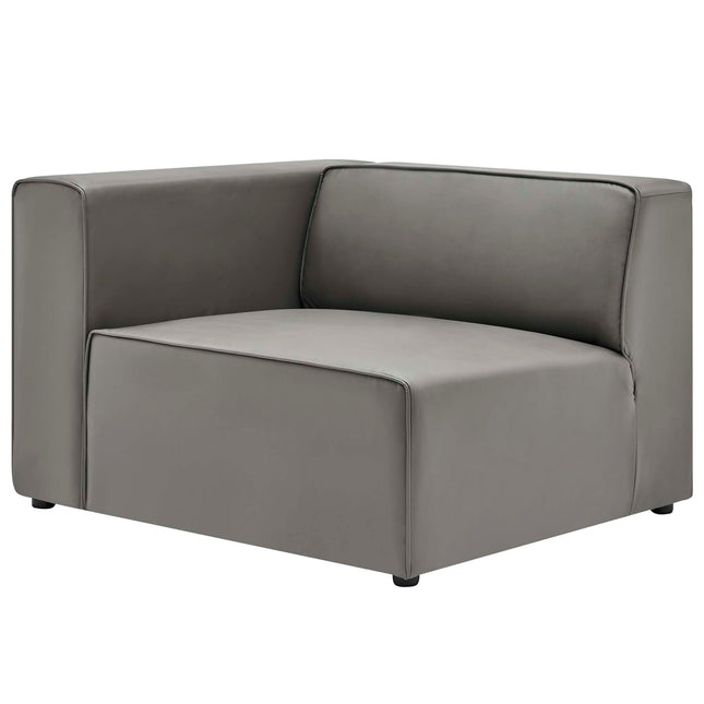 Modway EEI-4621 Mingle Vegan Leather Left-Arm Chair Modway
