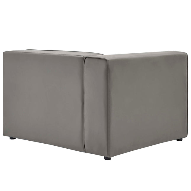 Modway EEI-4621 Mingle Vegan Leather Left-Arm Chair Modway