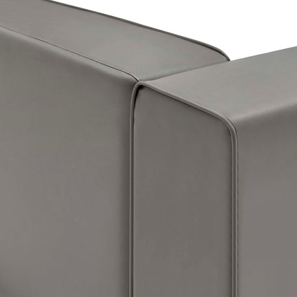 Modway EEI-4622 Mingle Vegan Leather Right-Arm Chair Modway