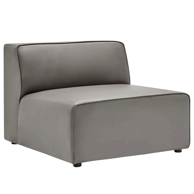 Modway EEI-4623 Mingle Vegan Leather Armless Chair Modway