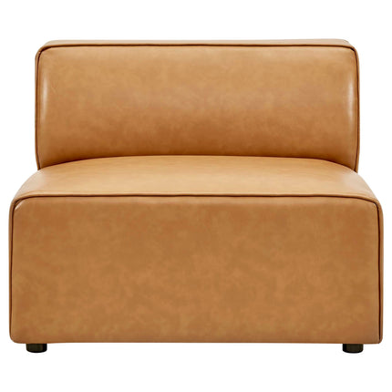 Modway EEI-4623 Mingle Vegan Leather Armless Chair Modway