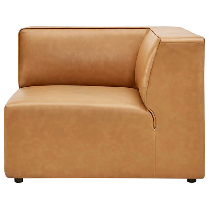Modway EEI-4625 Mingle Vegan Leather Corner Chair Modway