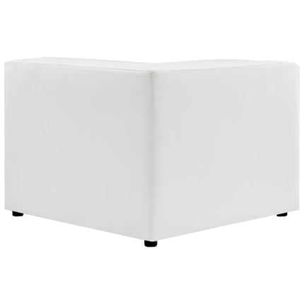 Modway EEI-4625 Mingle Vegan Leather Corner Chair Modway