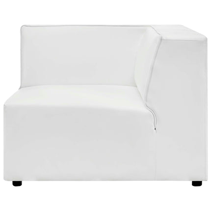 Modway EEI-4625 Mingle Vegan Leather Corner Chair Modway