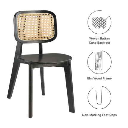 Modway EEI-4645 Habitat Wood Dining Side Chair Modway