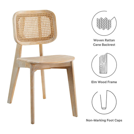 Modway EEI-4645 Habitat Wood Dining Side Chair Modway