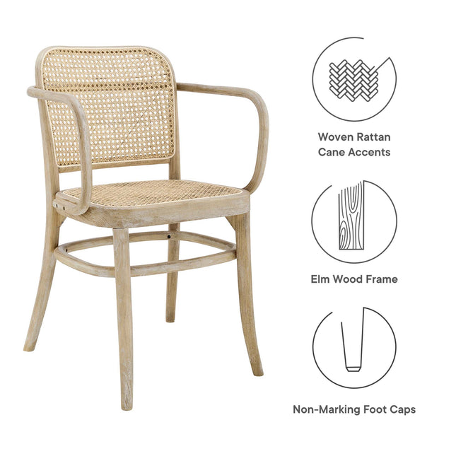 Modway EEI-4651 Winona Wood Dining Chair