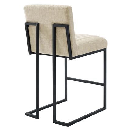 Modway EEI-4653 Indulge Channel Tufted Fabric Counter Stool Modway