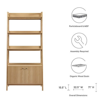 Modway EEI-4656 Bixby 33" Bookshelf Modway
