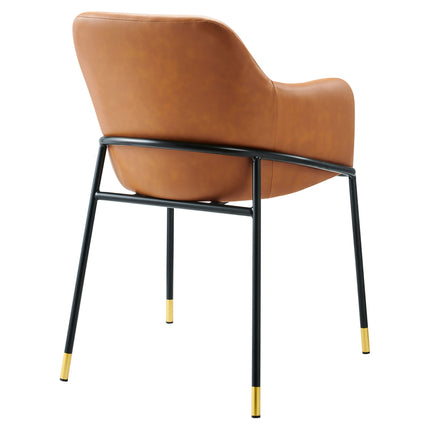 Modway EEI-4672 Jovi Vegan Leather Dining Chair Modway