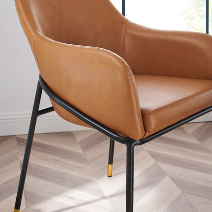 Modway EEI-4672 Jovi Vegan Leather Dining Chair Modway