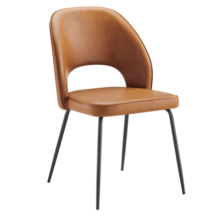 Modway EEI-4674 Nico Vegan Leather Dining Chair Set of 2 Modway