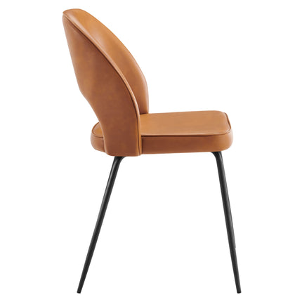 Modway EEI-4674 Nico Vegan Leather Dining Chair Set of 2 Modway