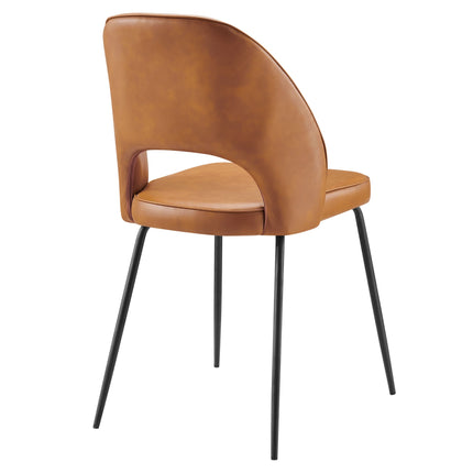 Modway EEI-4674 Nico Vegan Leather Dining Chair Set of 2 Modway