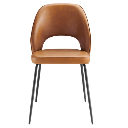Modway EEI-4674 Nico Vegan Leather Dining Chair Set of 2 Modway
