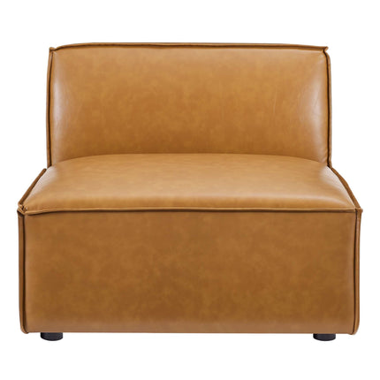 Modway EEI-4710 Restore 4-Piece Vegan Leather Sofa Modway