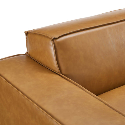 Modway EEI-4711 Restore 5-Piece Vegan Leather Sectional Sofa Modway