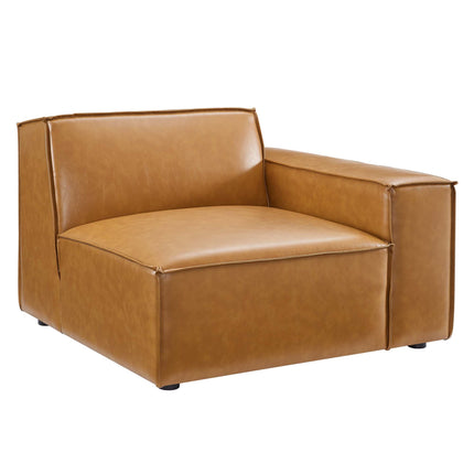 Modway EEI-4716 Restore 7-Piece Vegan Leather Sectional Sofa Modway