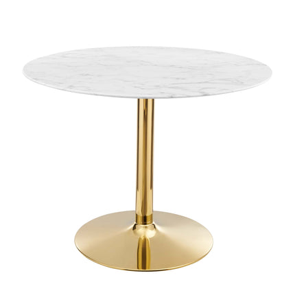 Modway EEI-4749 Verne 40" Artificial Marble Dining Table Modway