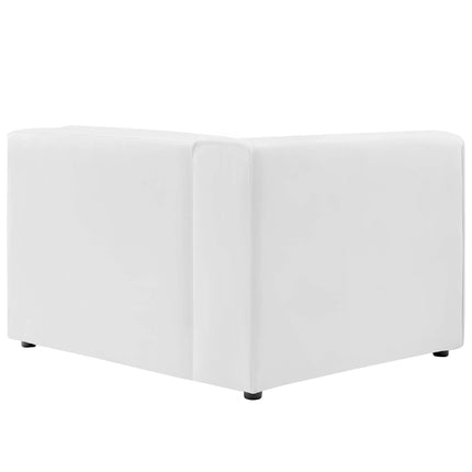 Modway EEI-4788 Mingle 2-Piece Vegan Leather Sectional Sofa Loveseat Modway