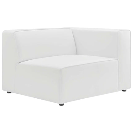 Modway EEI-4788 Mingle 2-Piece Vegan Leather Sectional Sofa Loveseat Modway
