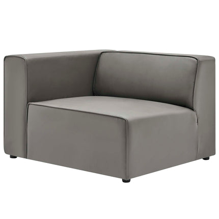 Modway EEI-4789 Mingle 3-Piece Vegan Leather Sectional Sofa Modway